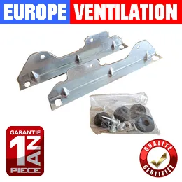 Pied support moteur escargot hotte