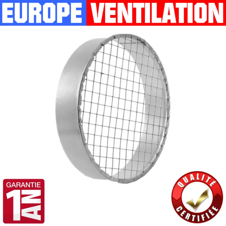 BOUCHON GRILLAGE POUR SORTIE HORIZONTALE