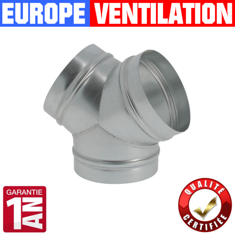 Y galvanisé ventilation