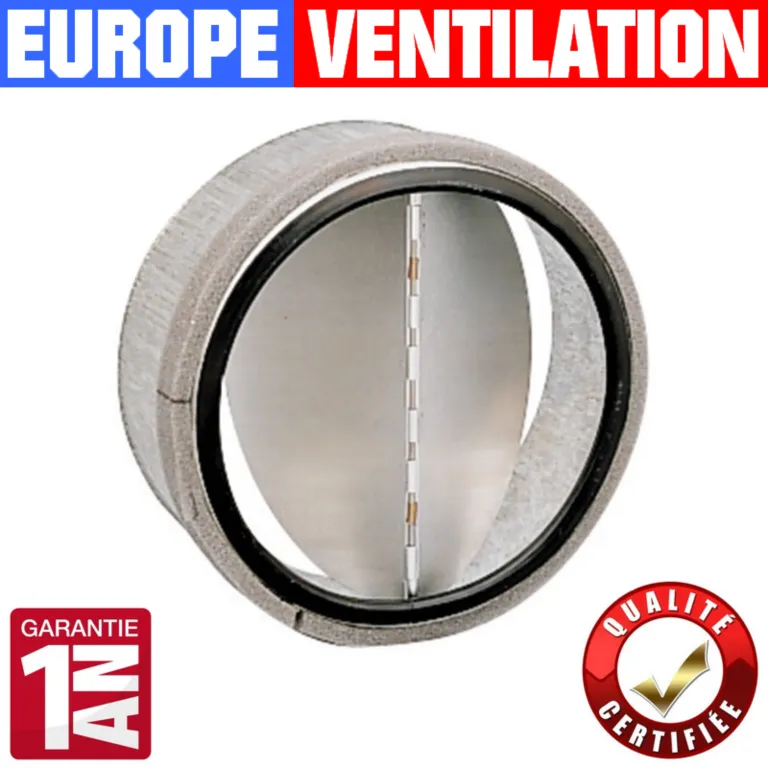 Clapet anti retour hotte professionnelle