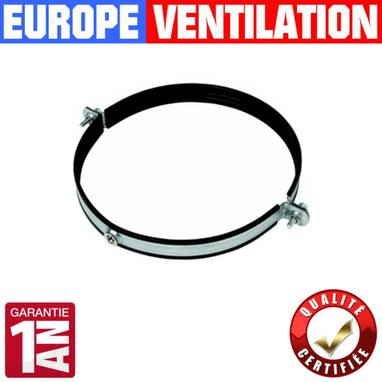 collier de serrage isolé pour conduit rigide