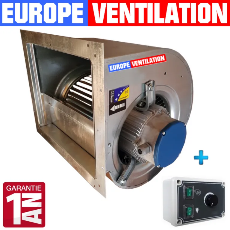 Moteur hotte 7/7 - 1520 m3/h - 150W - 230v - Type escargot 7/7 avec variateur 5A