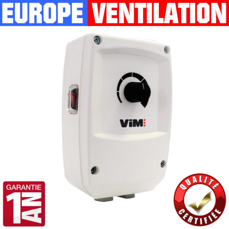 variateur hotte restaurant 3A - 230V cuisine professionnelle - vim - variateur de tension monophasé