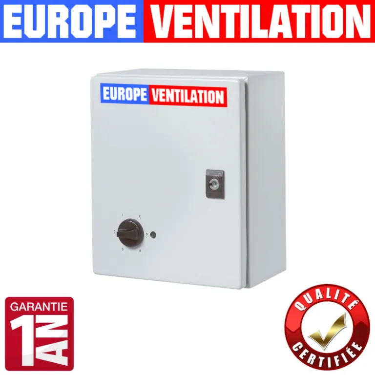 variateur hotte restaurant - autotransformateur 5A - 400v-400v cuisine professionnelle - tri-tri - variateur de tension triphase autotransfo