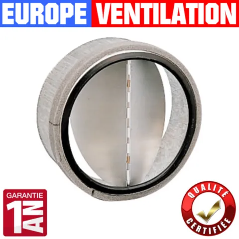 Clapet anti retour hotte professionnelle