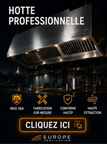 hotte professionnelle pour les restaurants