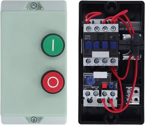 plan boitier magneto thermique hotte restaurant cuisine professionnelle 7a - 10a triphase 400v